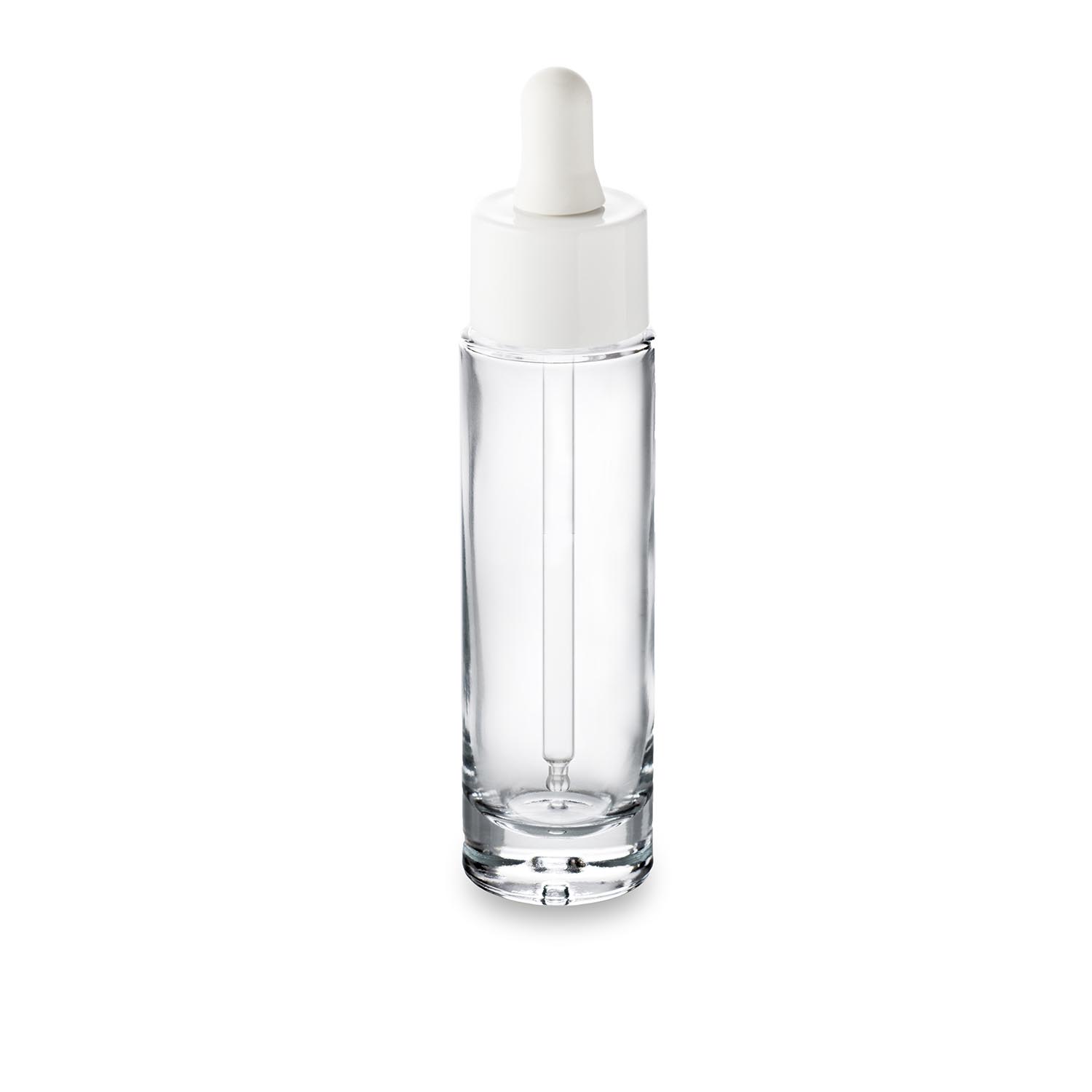 Flacon compte-gouttes 50 ml en verre transparent - Matériel de laboratoire