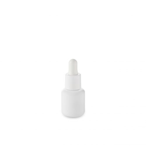 Flacon Opale 15 ml Europa 5 avec son compte-gouttes en thermodur