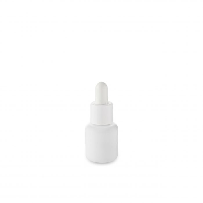 Flacon Opale 15 ml Europa 5 avec son compte-gouttes en thermodur