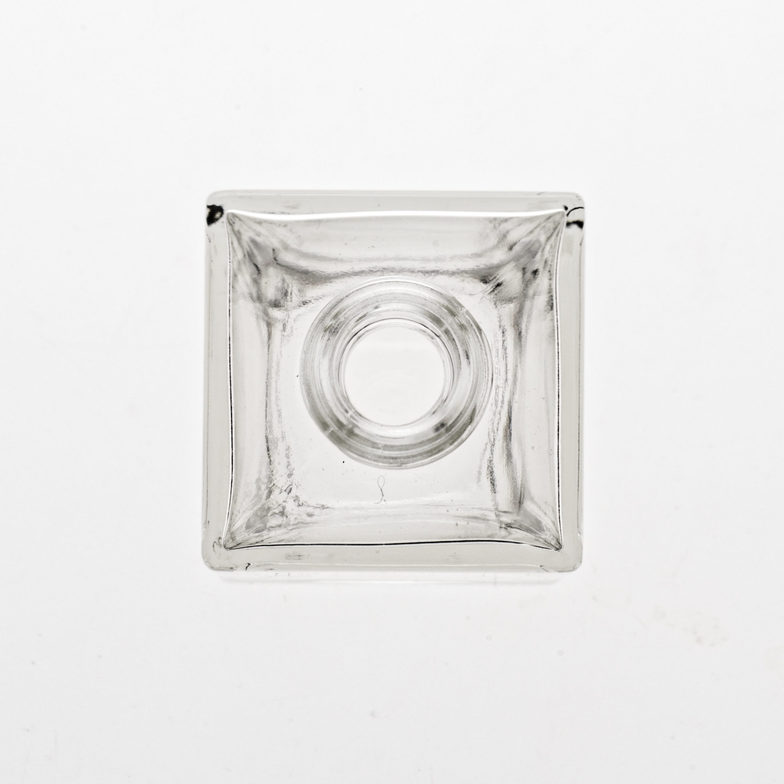 12 Pic - Flacon compte-gouttes carré en verre AVALON 30 ml 