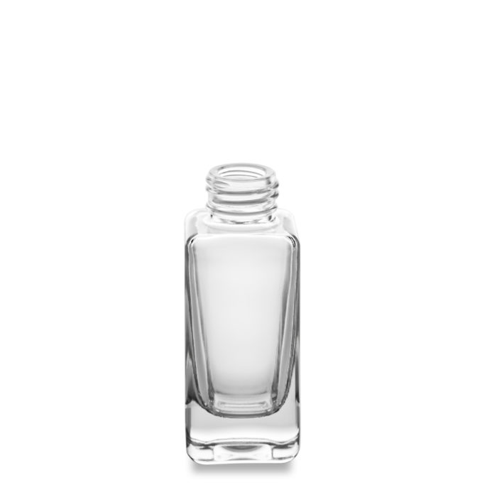 Flacon base carrée en verre 50ml