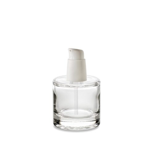 Flacon Bulle 50 ml bague GCMI 18/415 à sa pompe ergonomique