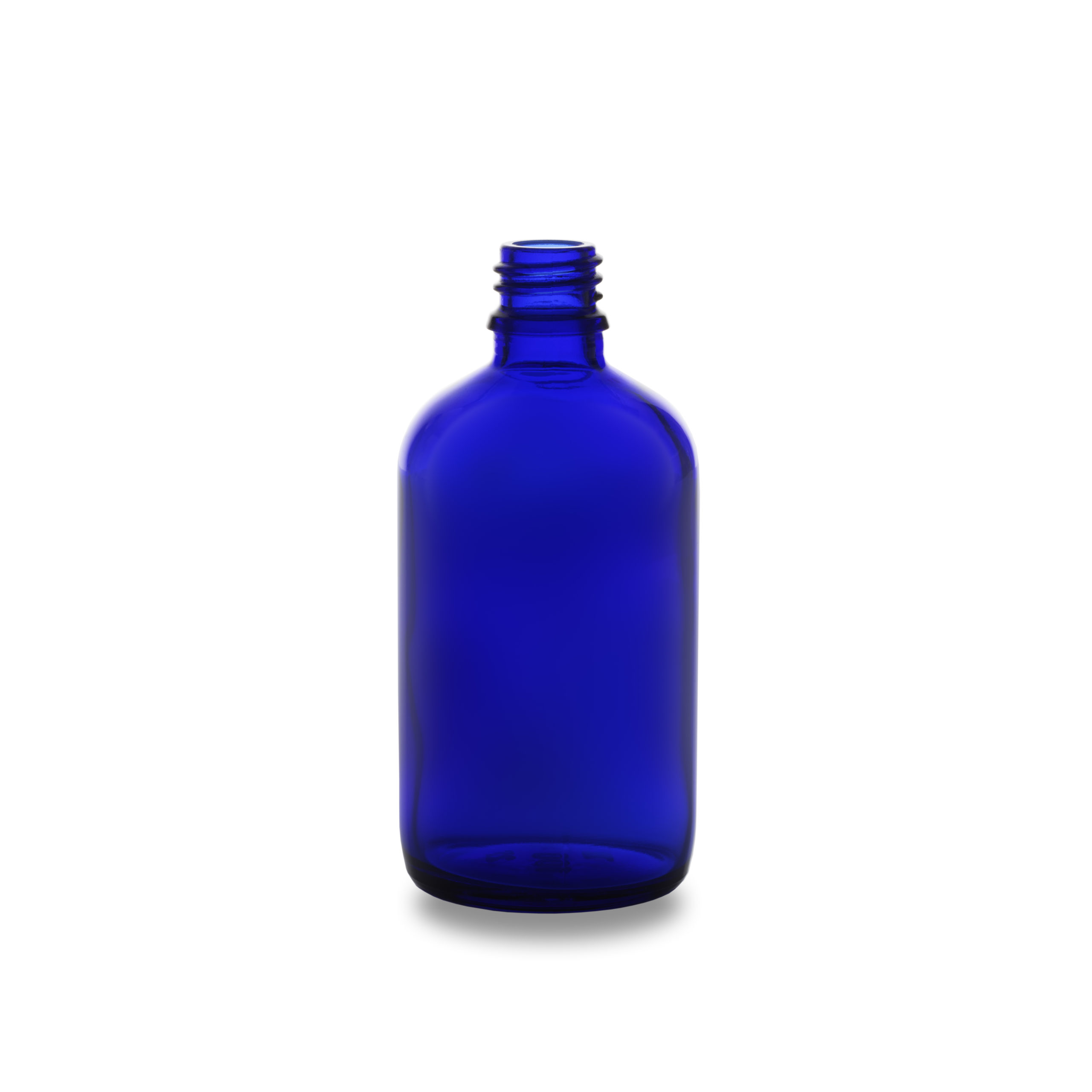 flacon verre bleu 100 ml