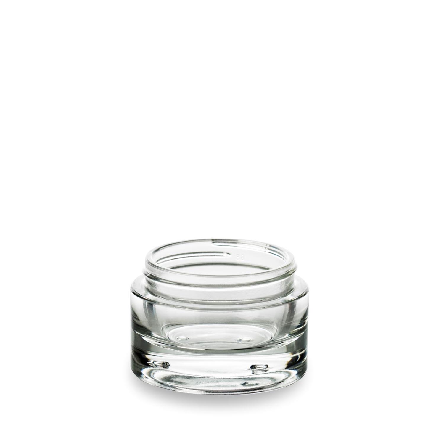 Pot en verre Premium 50 ml haut de gamme pour cosmétique