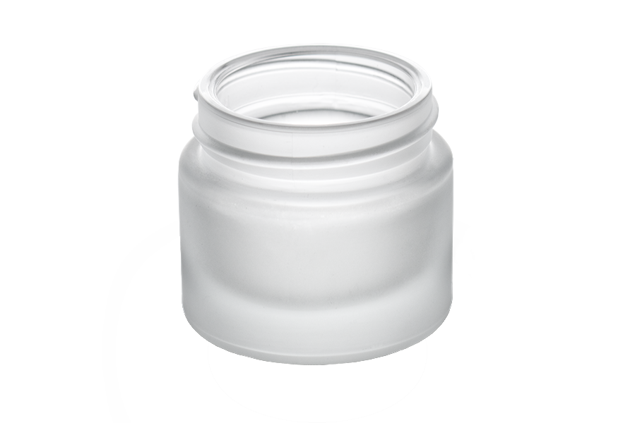 frosted cosmetic glass jar 30ml by Embalforme