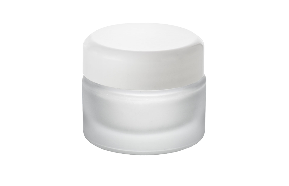 cosmetics frosted glass jar 30ml from Embalforme