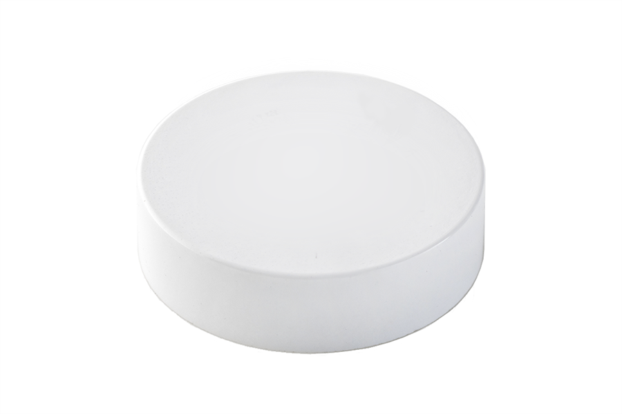 white lid for cosmetic glass jar Embalforme