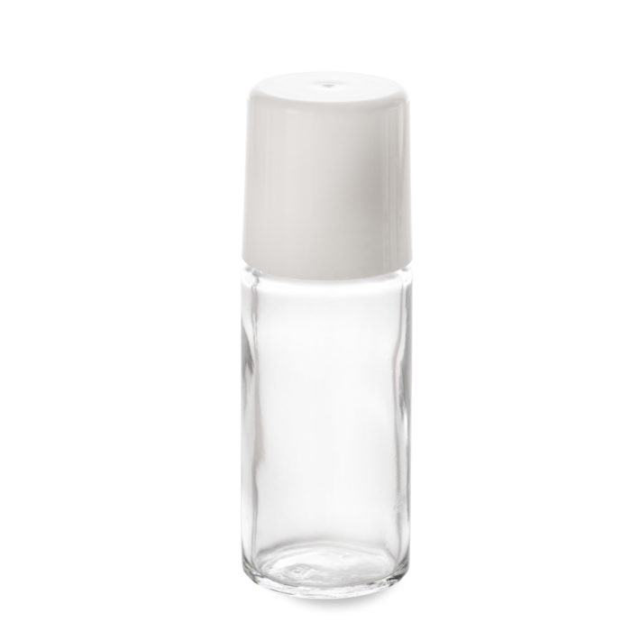 Bouchon pour roll-on sur flacon verre de 50 ml