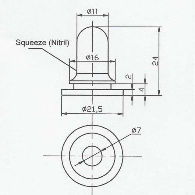 Un plan du processus industriel d'une pompe pour flacon cosmétique en verre