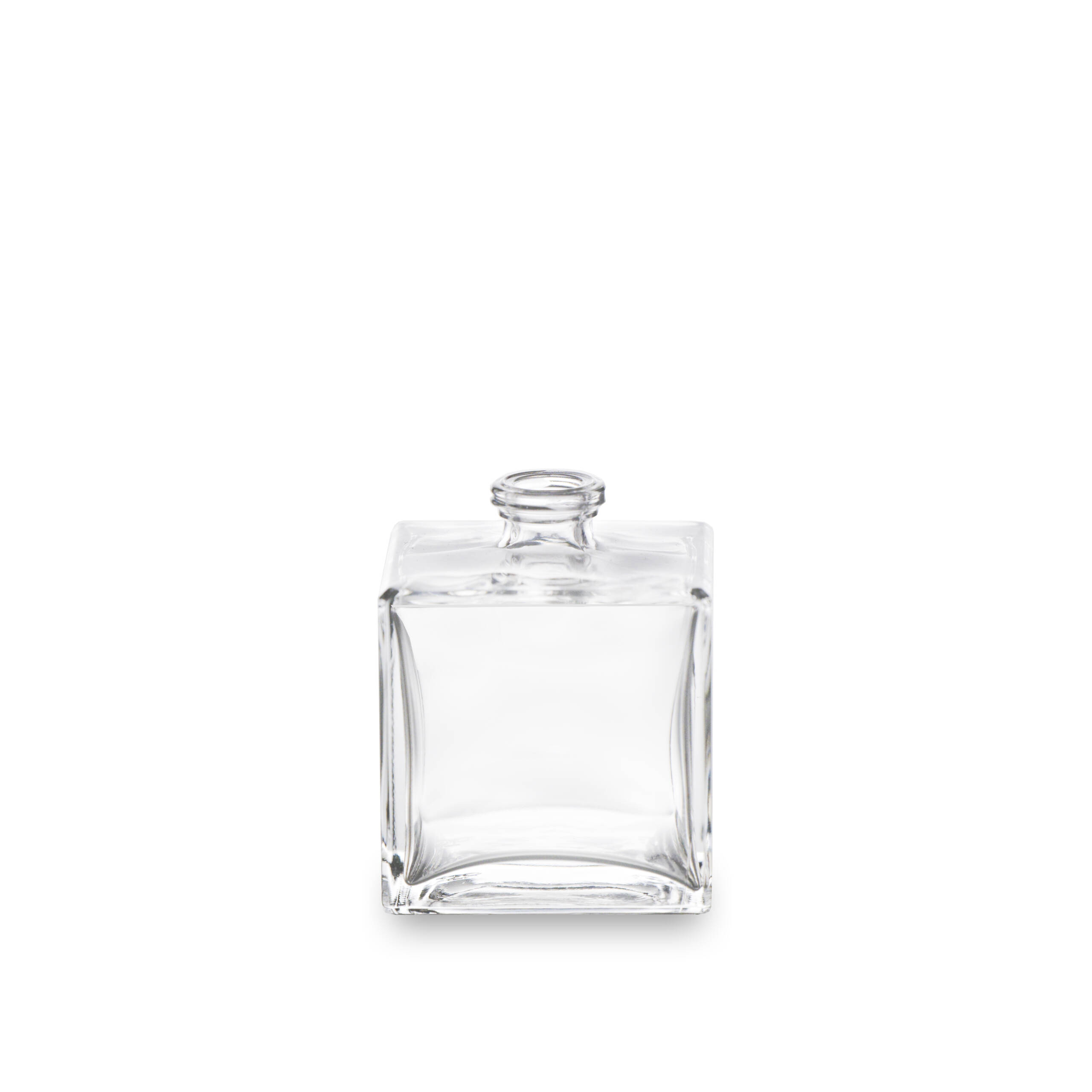 Flacon parfumerie cube en verre 100ml