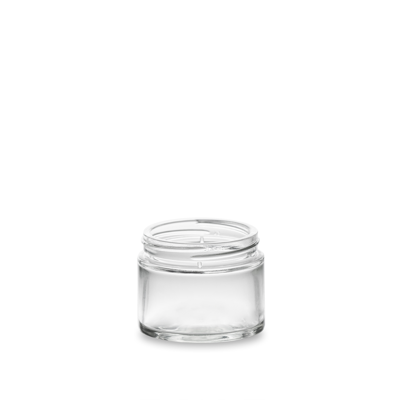 Pot 100ml verre allégé