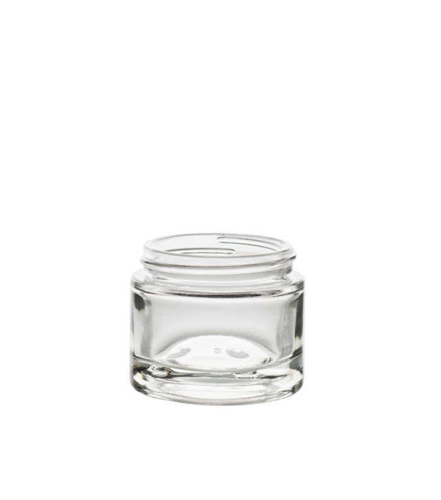 pot en verre 50ml cosmétique